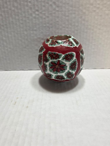 Vintage Illuminating Candle Company Round Abstract Candle Made in USA, 1993