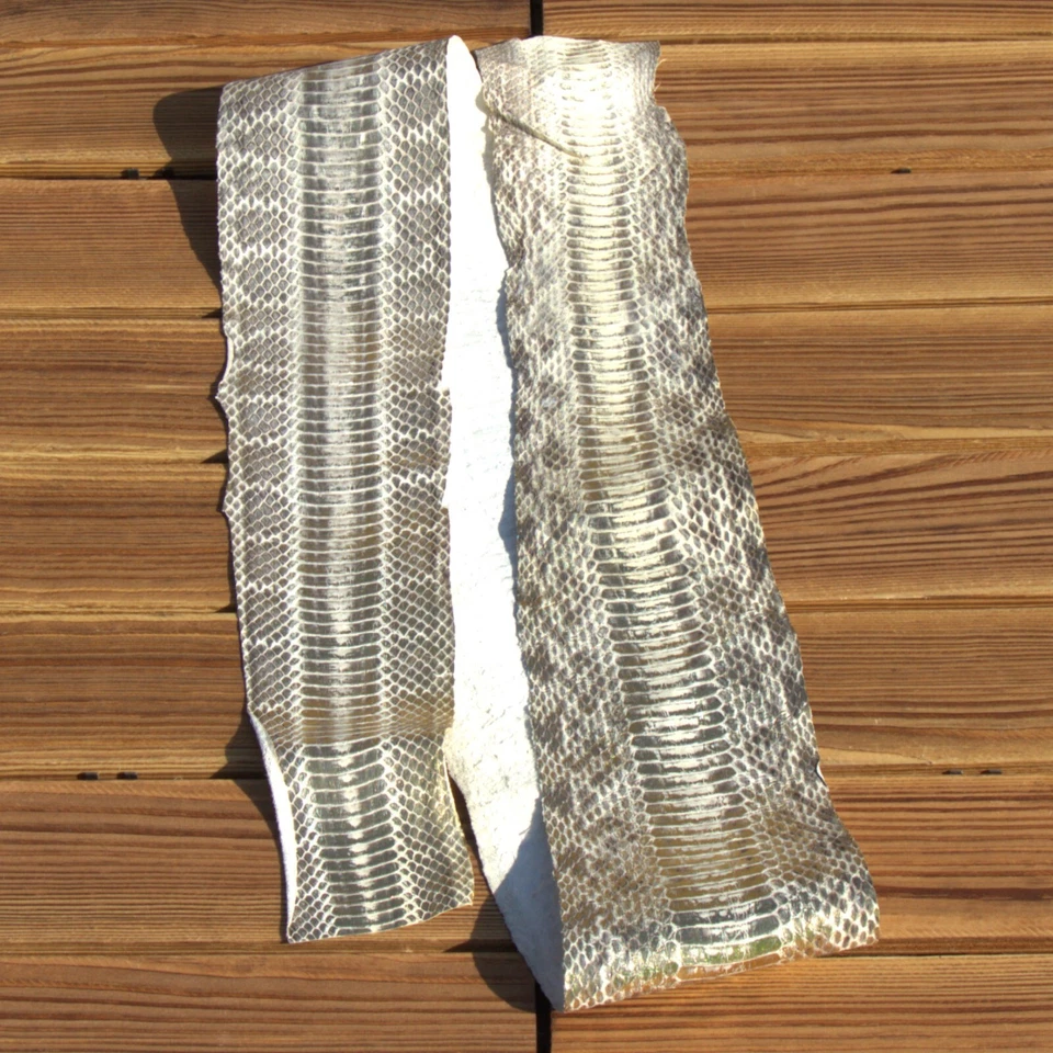 Elaphe Snake Leather Sankeskin Snak Skin Leathercraft Marble Gold - Image 3 of 4