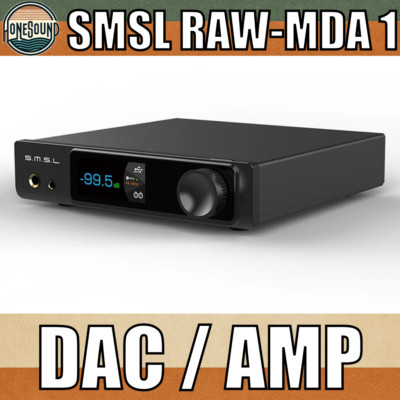 S.M.S.L RAW-MDA1 ES9039Q2M Digital  DAC / AMP，Output: RCA/XLR/HEADPHONE，Open Box