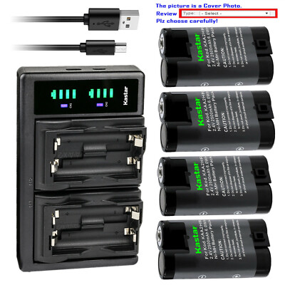 Kastar Battery LCD Charger for Kodak KAA2HR Kodak EasyShare CX7300 CX7310 CX7330