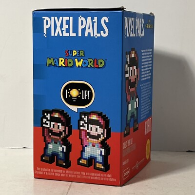 Pixel Pals Super Mario World Mario 020 Light Up 8 Bit NEW | eBay