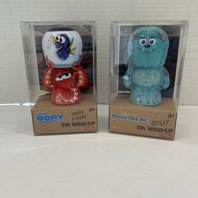 FINDING DORY HANK OCTOPUS Monsters In Sully toy Wind Up Disney NEW 2016 Nemo Lot