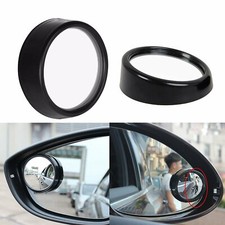 2 Pcs Universal Wide Angle Convex View Adjustable Blind Spot Mirror for Car