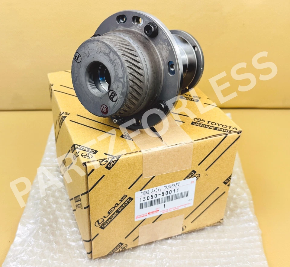 13050-50011 Tubo de engranaje de distribución del árbol de levas del motor 13050-50011 Lexus OEM LS430 GS430 SC430 3UZFE Foto 4 de 4