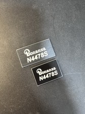 Custom Aviation Tail Number Placard (Message For Color And Text)ANY LOGO✅