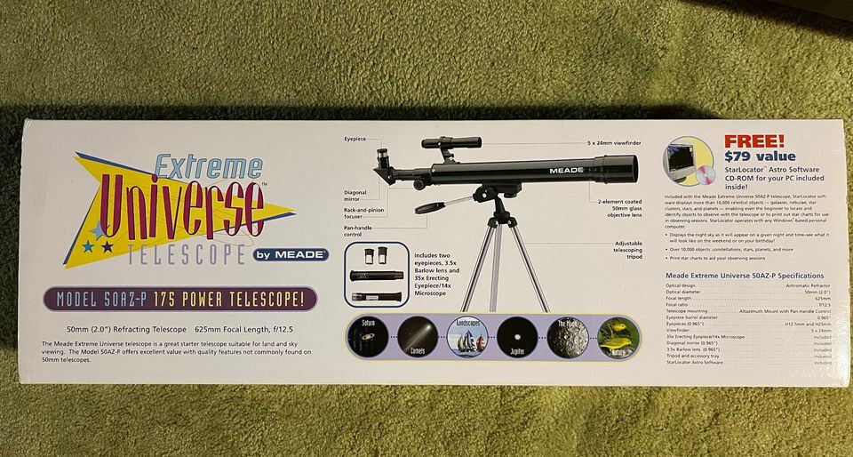 Meade Extreme Universe 50AZ-P 50mm (2