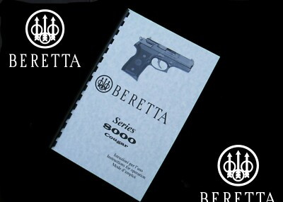 #ad Beretta Series 8000 Cougar Owners Manual $6.99