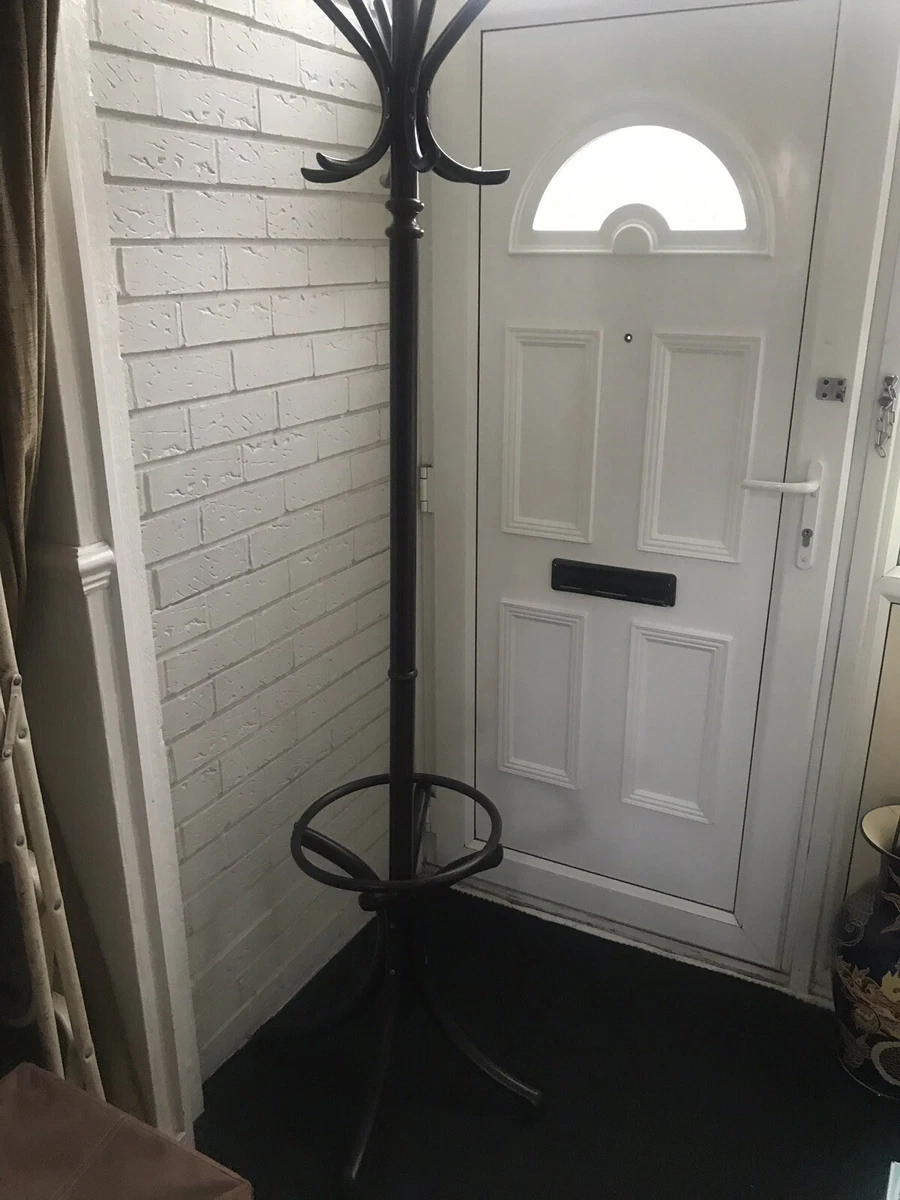 HABITAT DARK WOODEN BENT WOOD COAT STAND EXCELLENT CONDITION 150