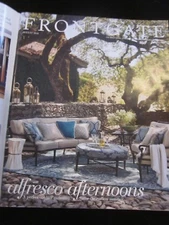 Frontgate Catalog August 2016 Alfresco Afternoons Perfect Outdoor Gathering New