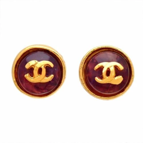 Joyería de Moda Piedra Marrón CHANEL