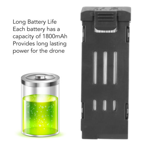 RC Drone Li Battery 3.7V 1800mAh Remote Control UAV Battery For E58 E68 BST Fit - Picture 11 of 22