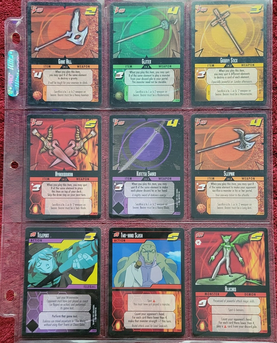 hack//ENEMY TCG: Epidemic Rare, Extra Rare, and Promotional Cards