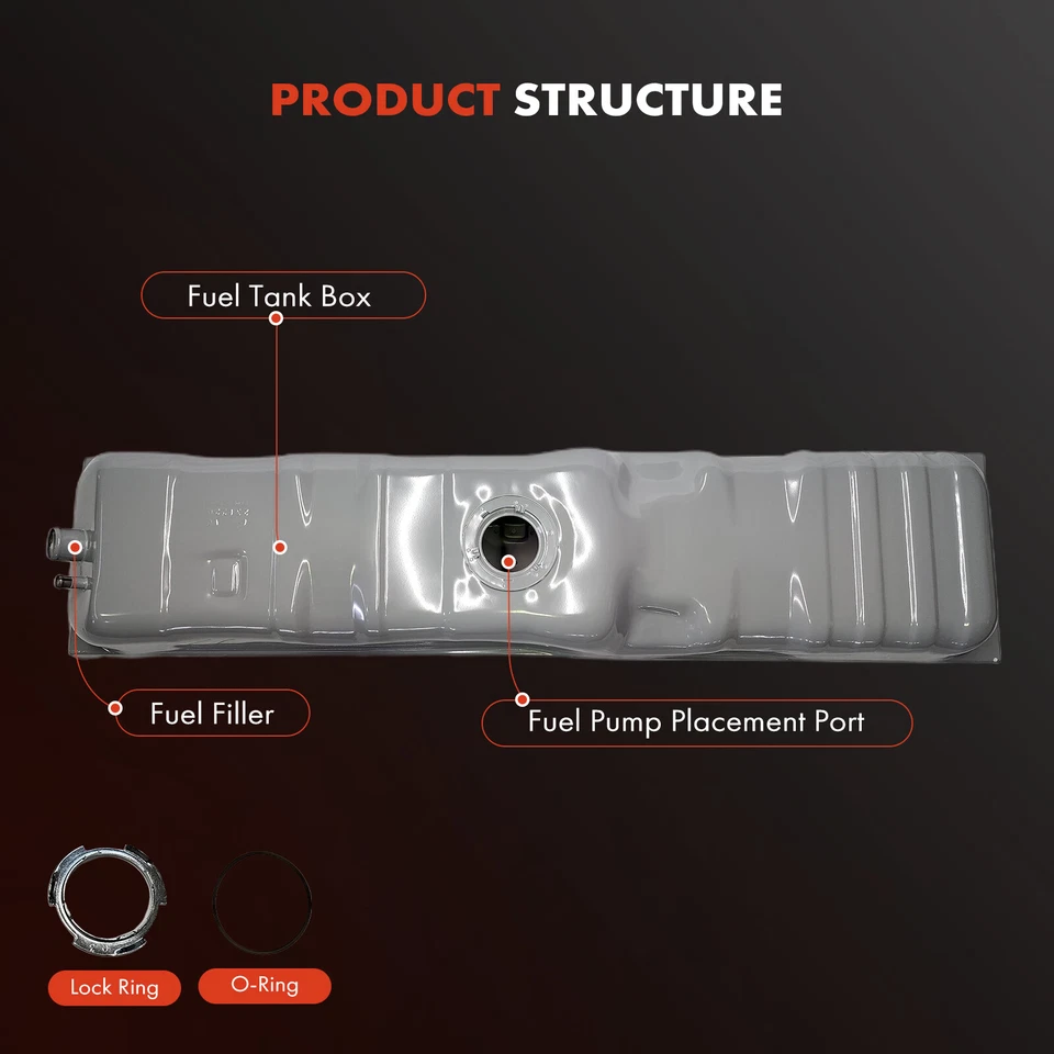 Tanque de combustible de 20 galones para Chevrolet R10 R20 R2500 R30 R3500 V10 V3500 GMC R1500 Foto 2 de 4