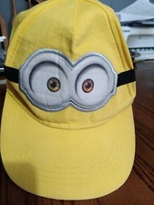 Minions Despicable Me Baseball Cap Hat Adjustable Kids Size Snap Back Youth