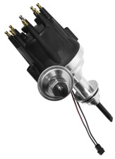 Go Spark Distributor For Mopar 273-360 La Engines W Mech Vac 2 Wire