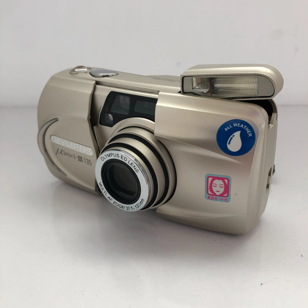 [Mint] Olympus µ mju III 135 point & shoot 35mm film camera From Japan