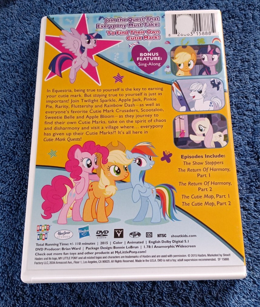 (未使用･未開封品)My Little Pony: Quest of the Princess Ponies [DVD] $_12.JPG?set_id=880000500F