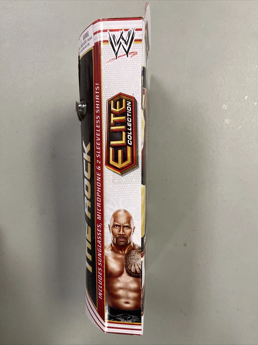 Wwe the rock elite sale collection action figure