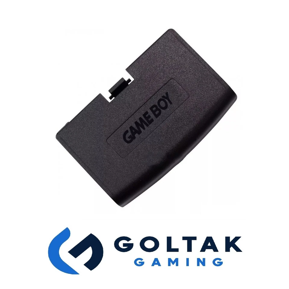 GOLTAK Nintendo Gameboy Advance GBA Replacement Battery Cover - Black