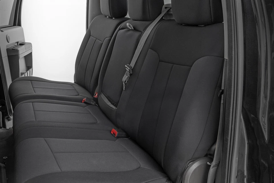 Fundas de asiento de campo rugosas delanteras y traseras para Ford Super Duty 11-16 Foto 3 de 4