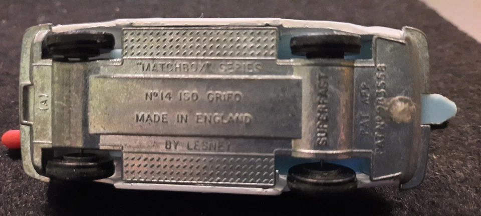 Lesney Matchbox – Code 3 - Modell - SF Nr.: 14 E - Iso Grifo von 1970 - TOP - Bild 3 von 4