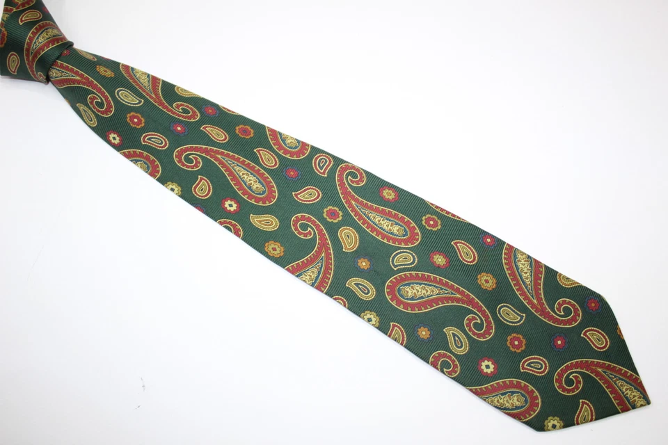 Corbata de seda RENATO BALESTRA hecha en Italia F41947 Foto 2 de 4