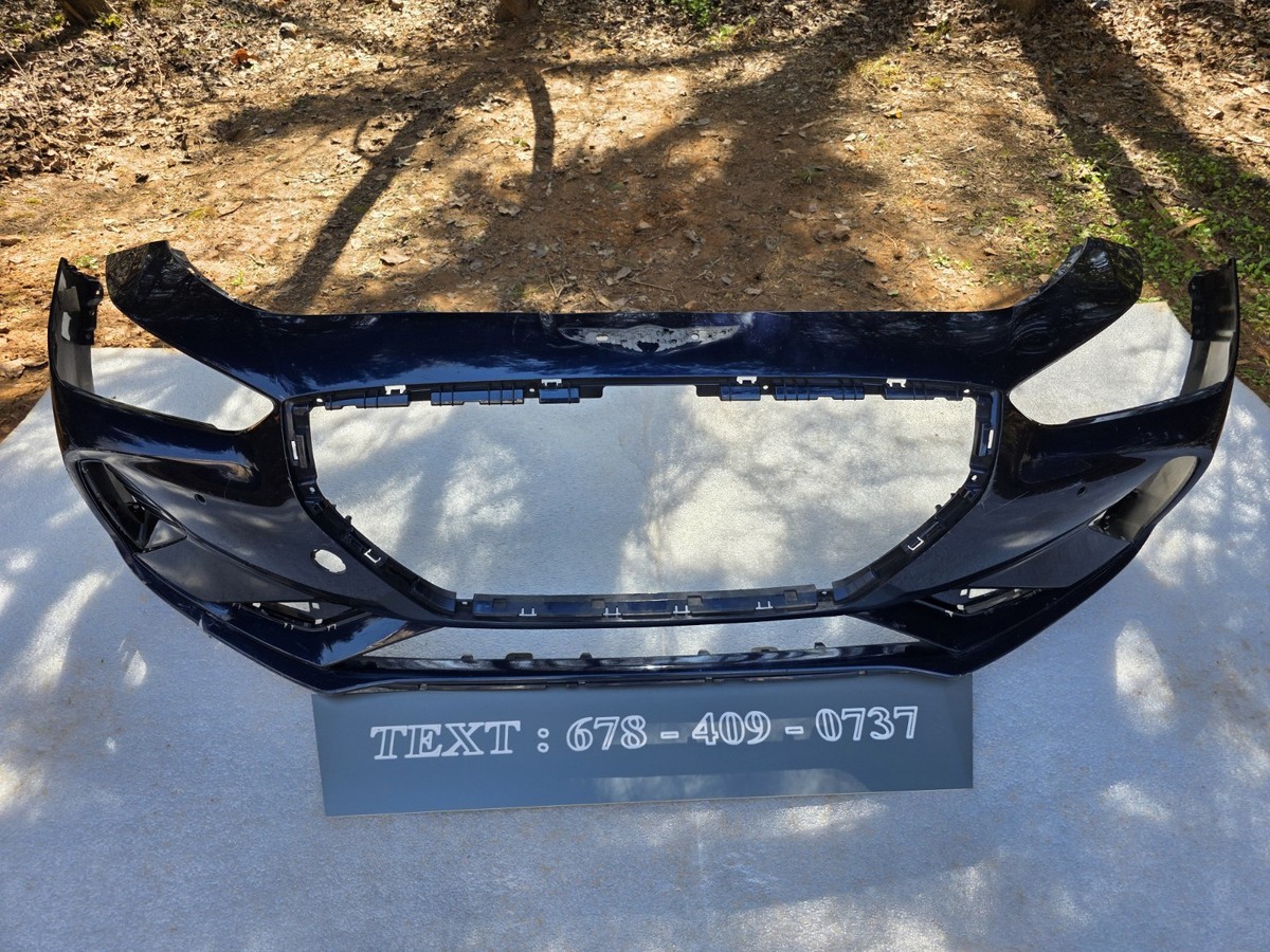 OEM 2019-2020-2021 Genesis G70 Front Bumper Cover 86511-G9000 NO