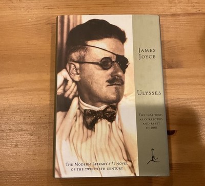 James Joyce ULYSSES Modern Library Hardcover DJ 1992 1934 Text ISBN 0679600116