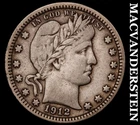 1912 Barber Quarter - Scarce Very Fine No Reserve  #i4816