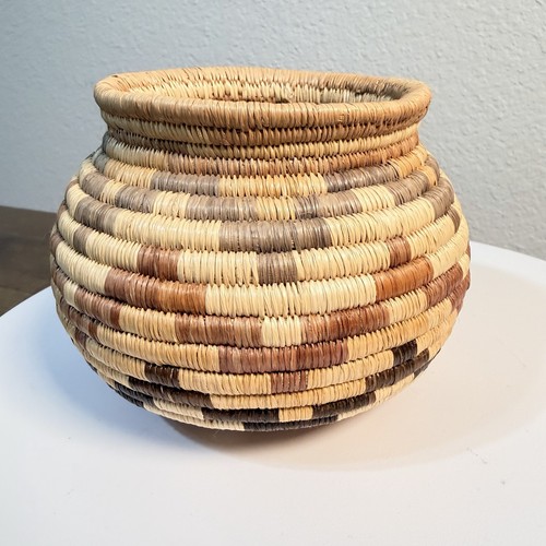 Wounaan  Embera  Panama  Basket  Traditional  Intricate Design  Small