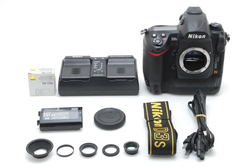 🎦【 Near MINT 】Nikon D3s 12.1MP Digital SLR Camera Body w/ Charger From JAPAN - Image 3 of 4