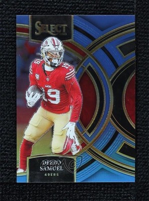 2023 Panini Select Premier Level Light Blue Prizm 19/99 Deebo Samuel #193 9su
