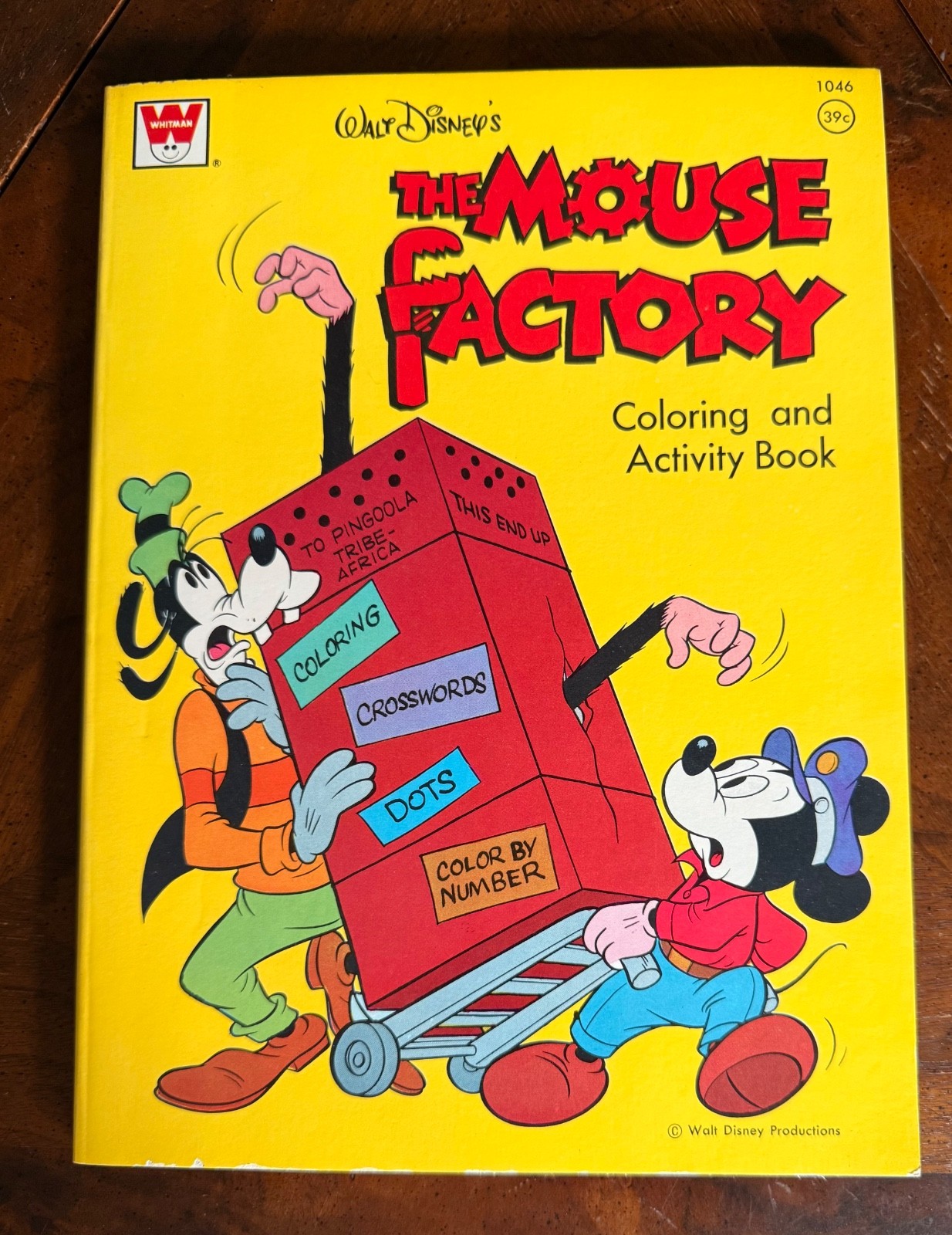 4 DIFF vintage DISNEY unused COLORING BOOKS mickey DONALD DUCK uncle scrooge