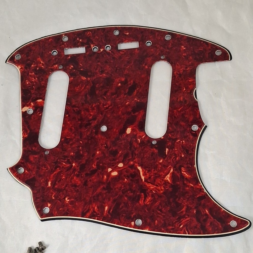 Fender 1965 Pickguard Tortoise Shell 3 Ply Duo Sonic or Mustang. | eBay