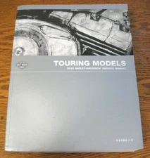 2012 Harley-Davidson TOURING SERVICE MANUAL Electra Street Glide Road King, XLNT