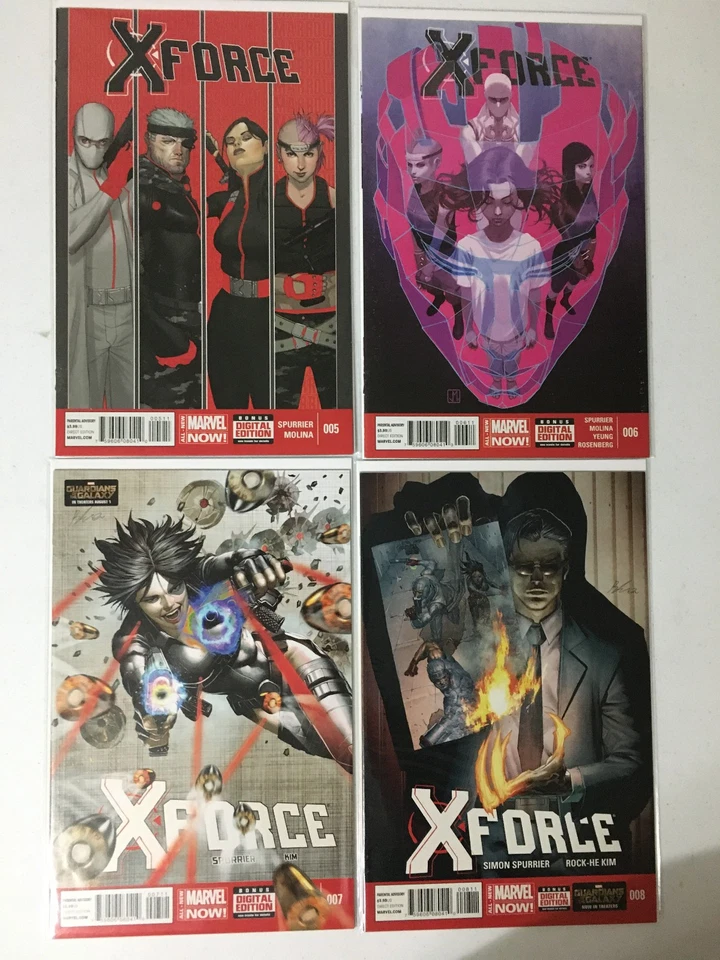 X-Force (2014) Vol. 4 Lot of 17 Comics - Complete Series Run Issues #1-15 - Image 3 of 4