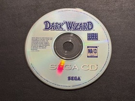Dark Wizard (Sega CD, 1994) Missing Manual Includes Disc & Back Art Tested Works