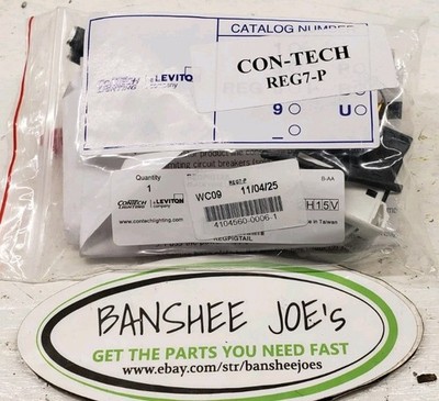 Contech REG7-P Circuit Breaker Illuminated Power Limit Switch