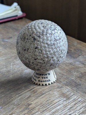 Super Vintage Golfball + Paper Tee