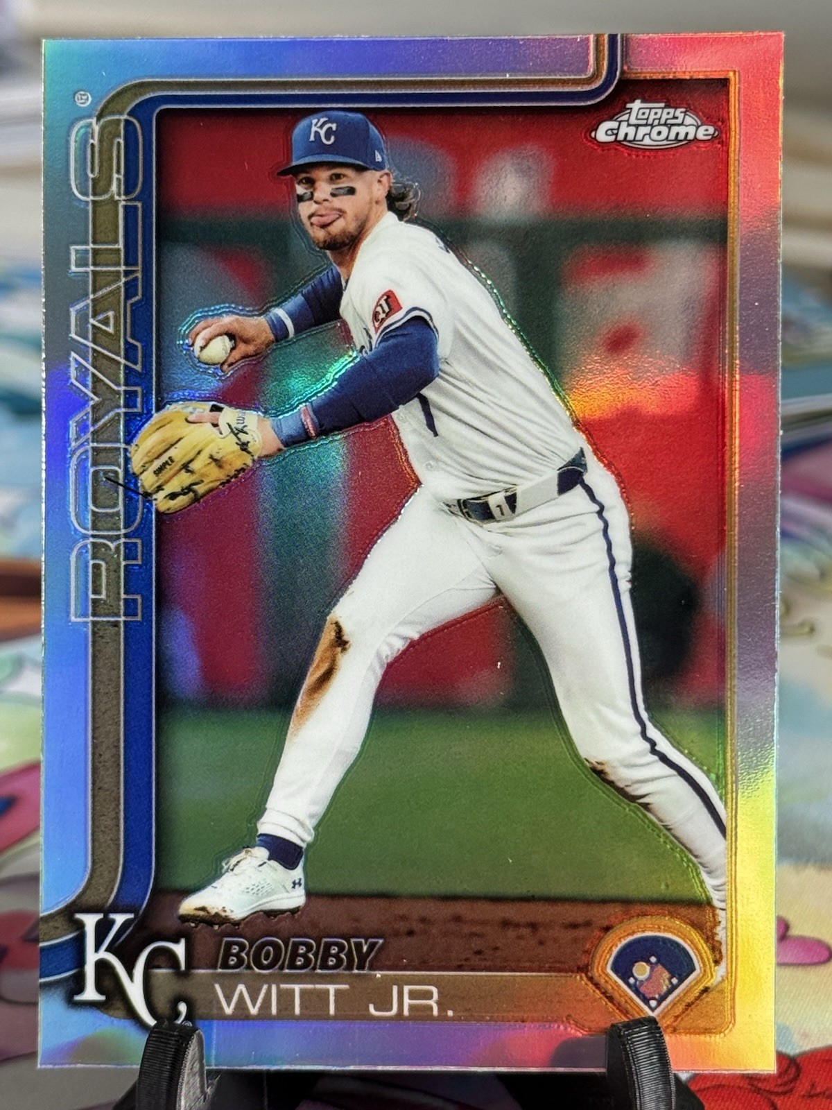 2025 Topps Chrome Bobby Witt, Jr. #93 - Refractor - KC Royals BB