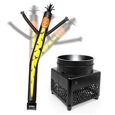 6FT Pumpkin Inflatable Tube Man with Weather-Resistant 5.5'' Blower Pumpkin-6FT