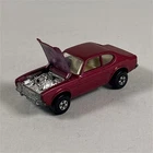 Matchbox Lesney Superfast No. 54 Ford Capri Red Diecast Car 1970 Vintage Super