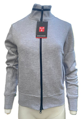 Payper Melbourne Damen Sweatshirt Sweatjacke Jacke Blau Grau