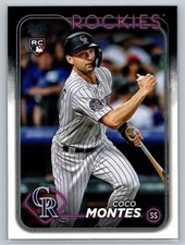 2024 Topps #92 Coco Montes RC - Colorado Rockies