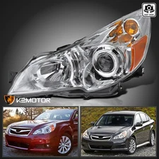 Left/Driver Side Projector Headlight Fits 2010-2014 Subaru Legacy Outback Lamp