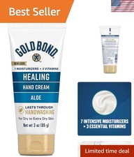 Fresh Scent Aloe Hand Cream - 3 oz Nourishing Lotion for Dry Skin Relief