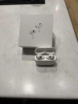 Apple AirPods Pro 2nd Generation White Bluetooth Wireless Noise Cancellation