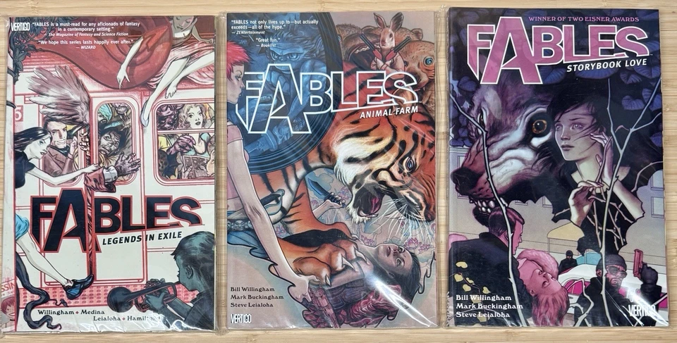 FABLES Vol. 1-22 TPB TP DC Vertigo Comics 2002 Complete Full Set Willingham - Image 2 of 4