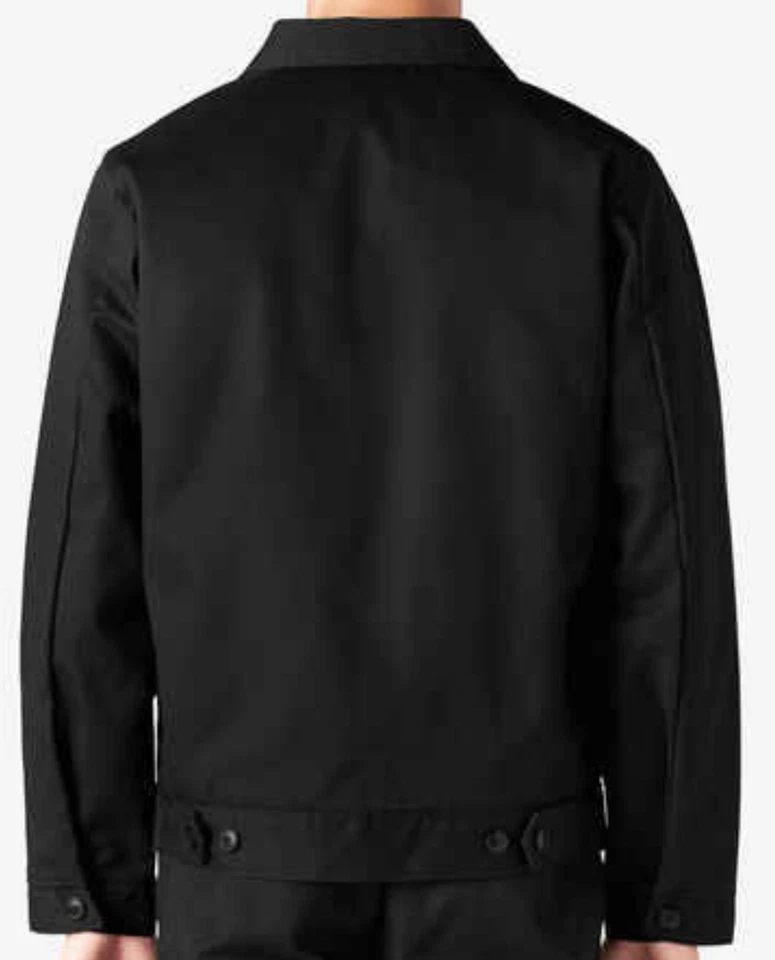 Dickies, Insulated Eisenhower Zip-Up Jacket, TJ15, Black, XL, New With Tags - Image 2 of 4