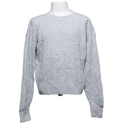 Wow, Strickpullover, Größe: 146/152, Grau, Baumwolle/Polyamid/Viskose #Vum